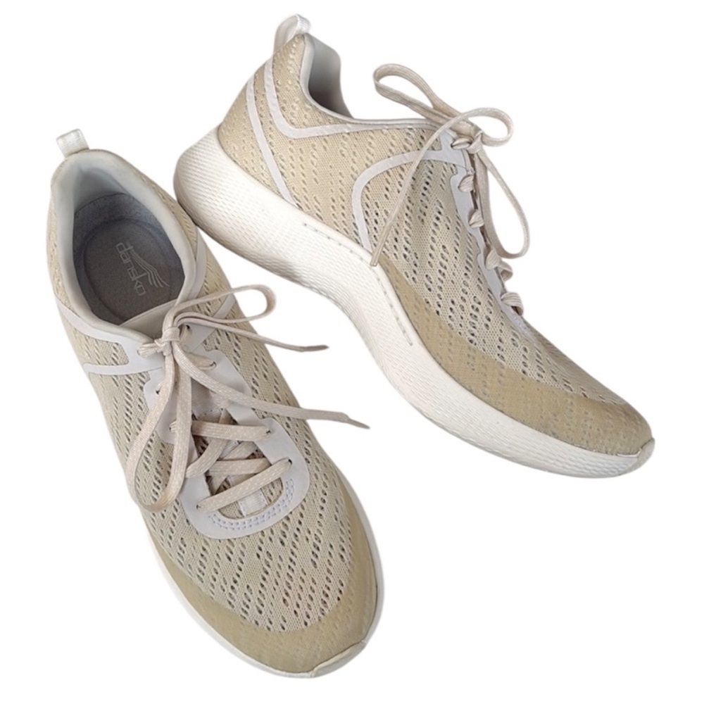 Dansko Sky Comfort Sneakers Ivory Women’s Size 7 EUC